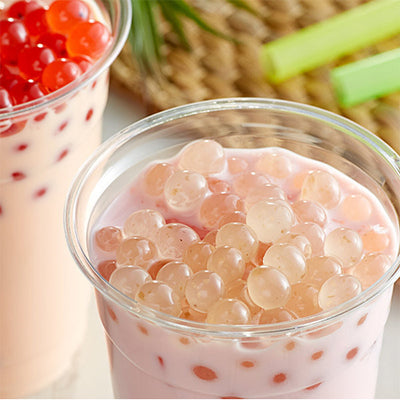 LYCHEE POPPING BOBA : 3.5 Kg bottle